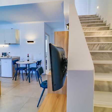 Theros Villas & Suites Chrysi Ammoudia Bagian luar foto
