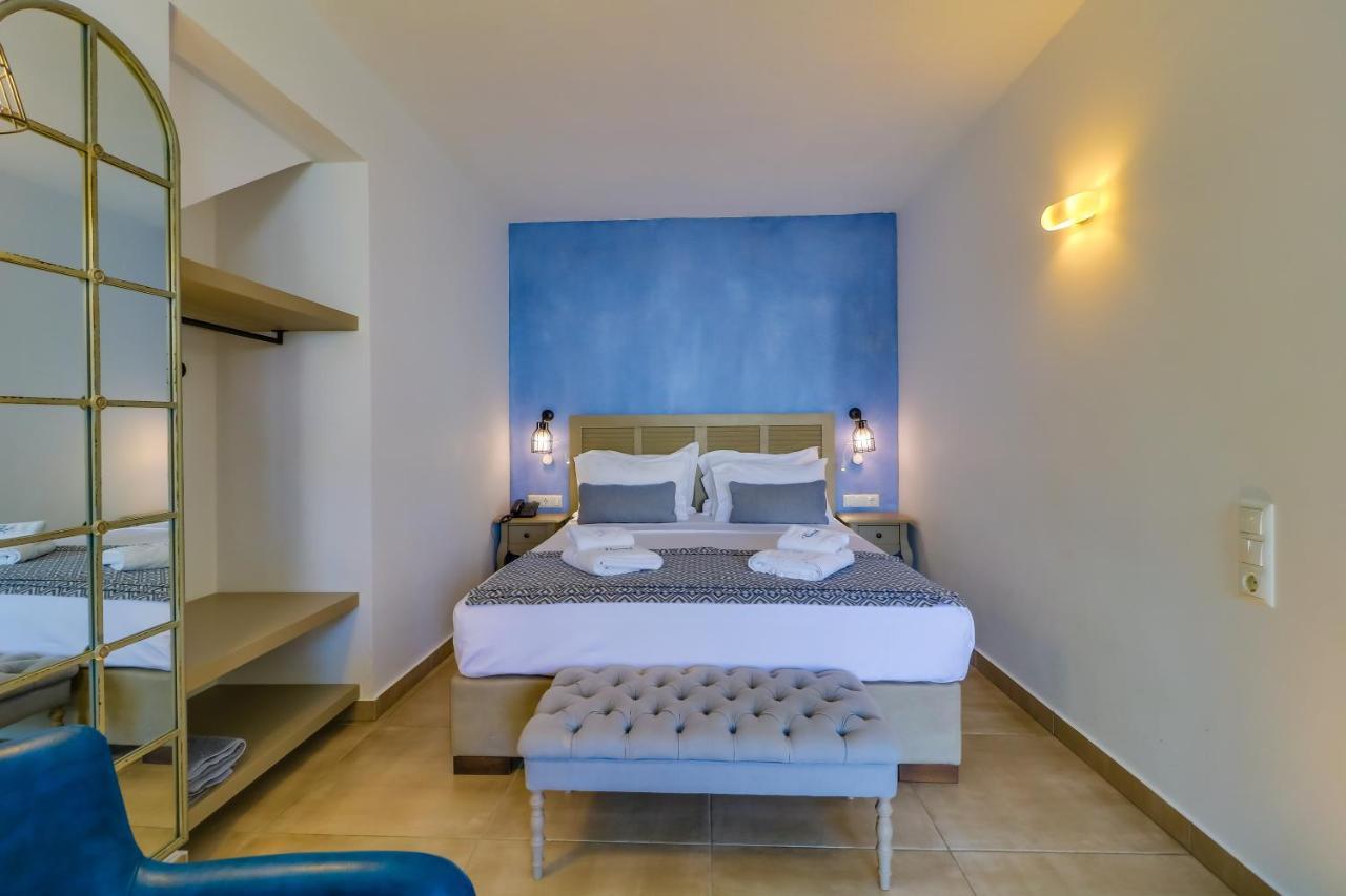 Theros Villas & Suites Chrysi Ammoudia Bagian luar foto