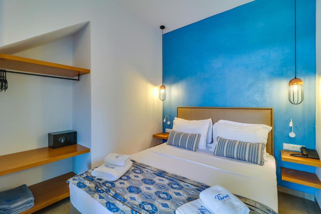Theros Villas & Suites Chrysi Ammoudia Bagian luar foto